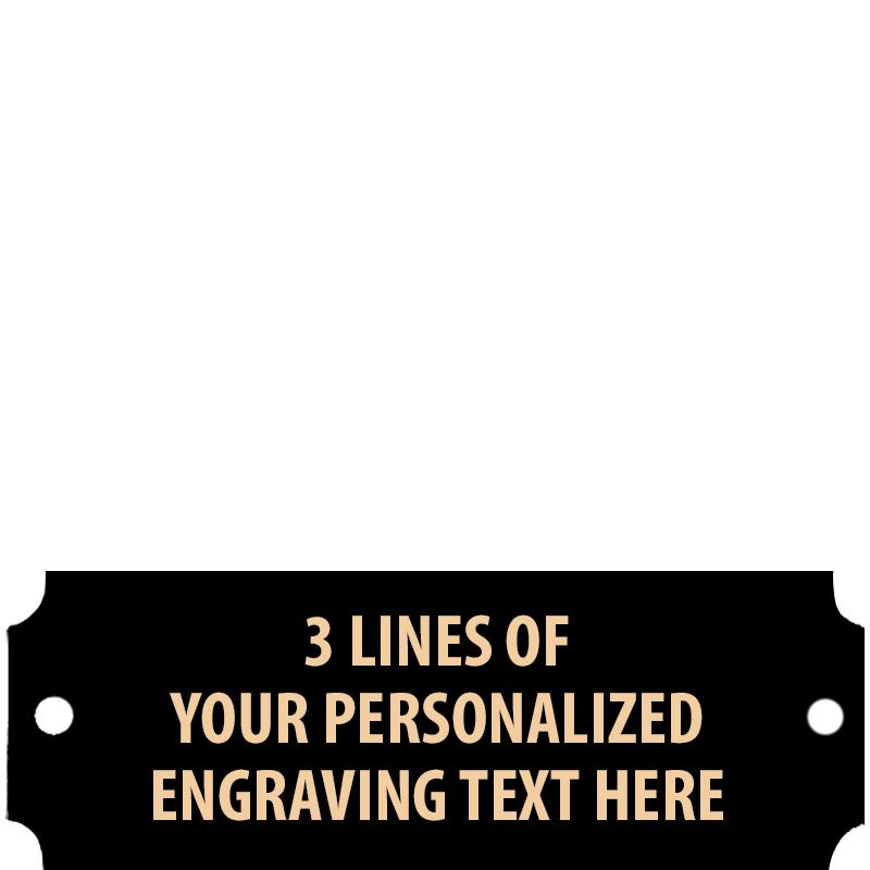 BLACK METAL - 2.5 X .875