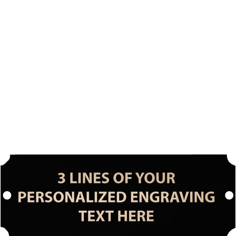 BLACK METAL - 2.5 X .875