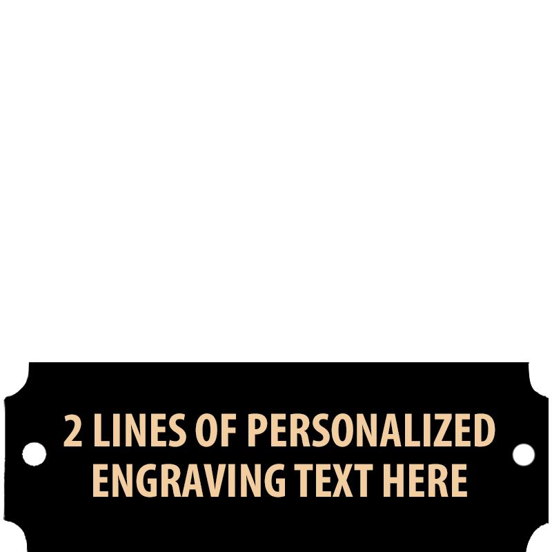 BLACK METAL - 2.5 X .875