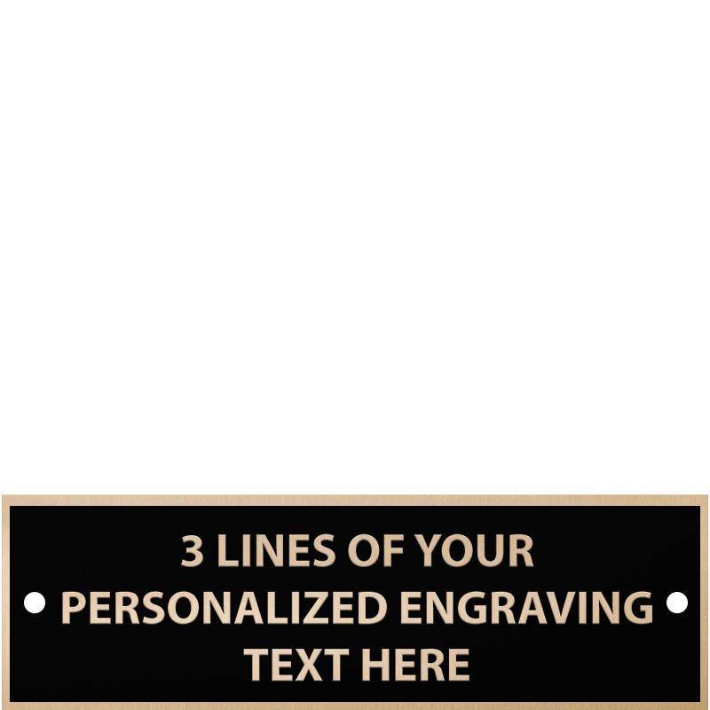 BLACK METAL GD TRIM - 3.25 X 1