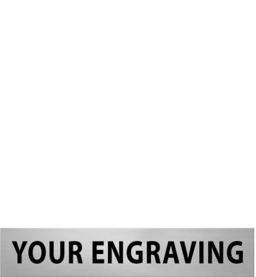 3.75" x 0.80" Silver Perpetual Plate