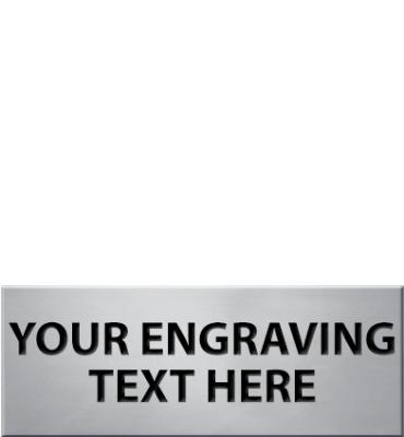 2.63 W X 1 H Silver Flexi Perpetual Plate