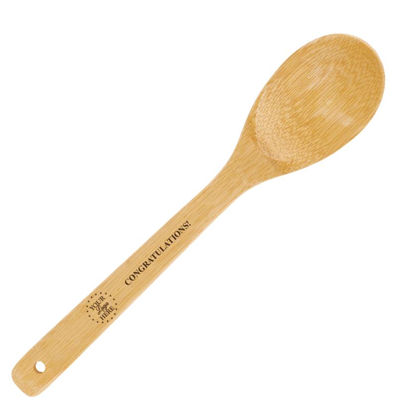 12" BAMBOO SPOON