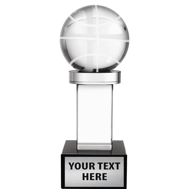 6"BASKETBALL AUSTERITY CRYSTAL