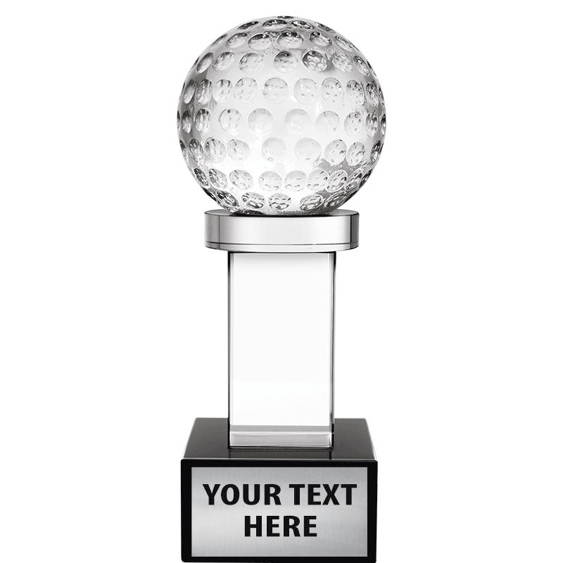 6"GOLF AUSTERITY CRYSTAL