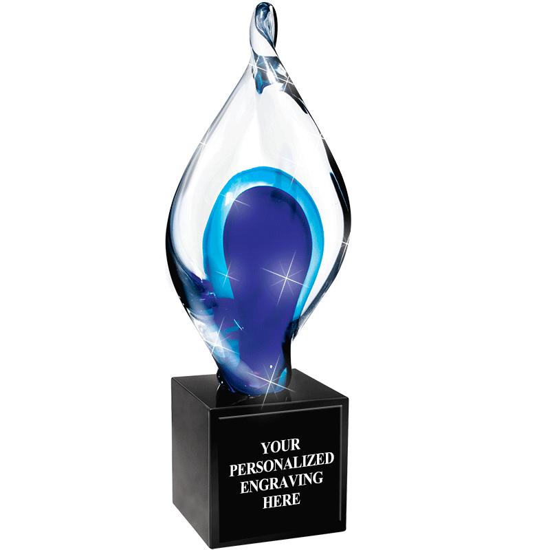 9.75" MYSTIC ARTISTIC CRYSTAL