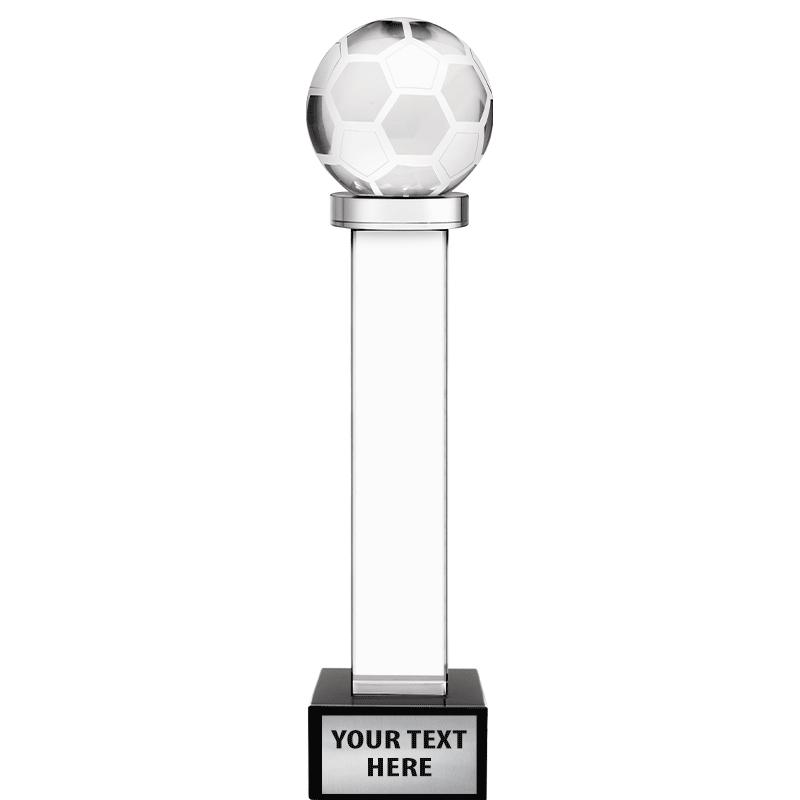 10" SOCCER AUSTERITY CRYSTAL