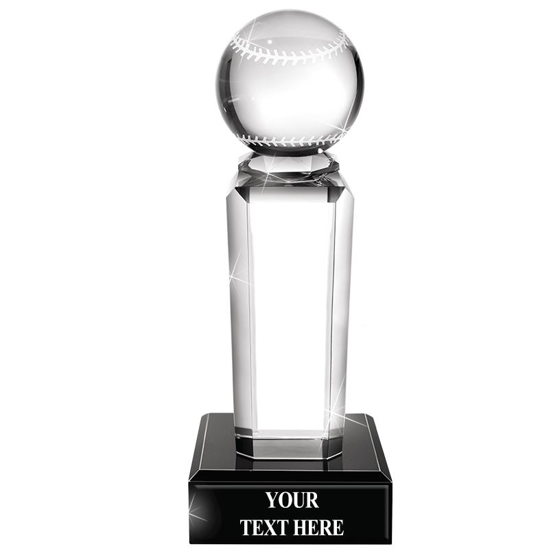 9" BASEBALL ONXY PEDESTAL