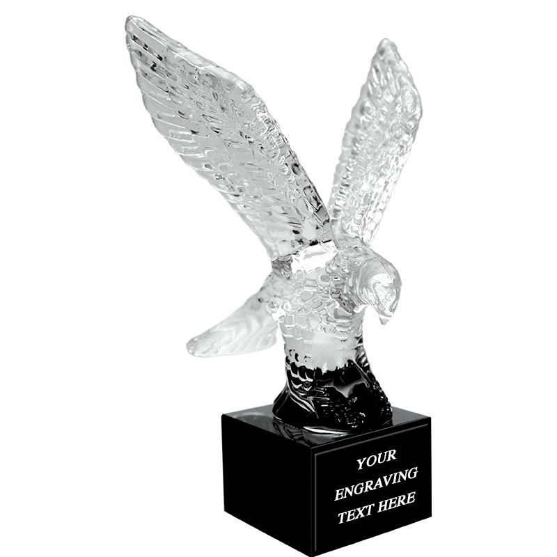 9.25" FLYING EAGLE CRYSTAL