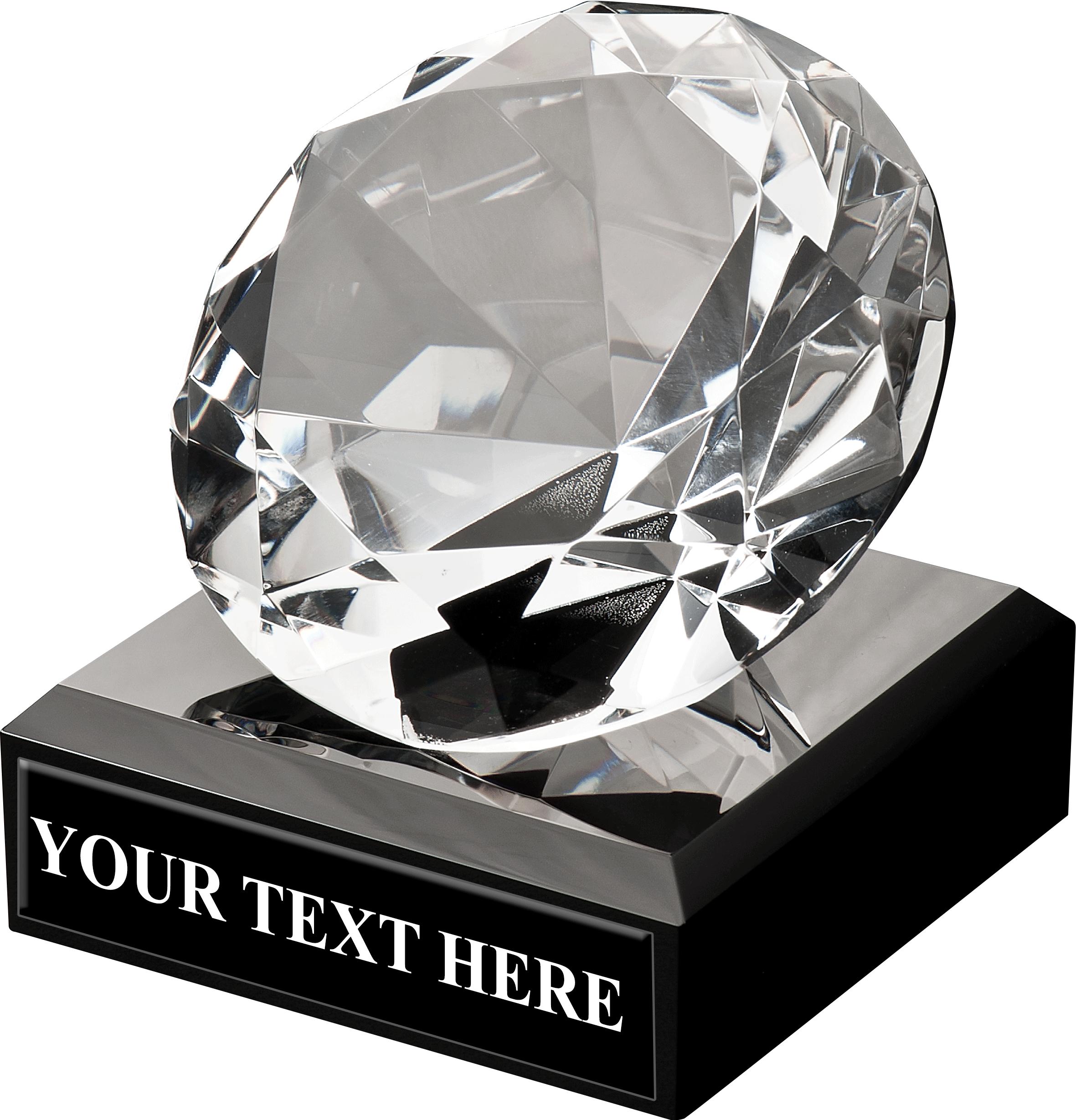 3.25" 50 CARAT DIAMOND CRYSTAL