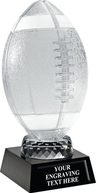 Frosted Crystal Sport Balls Frosted Football