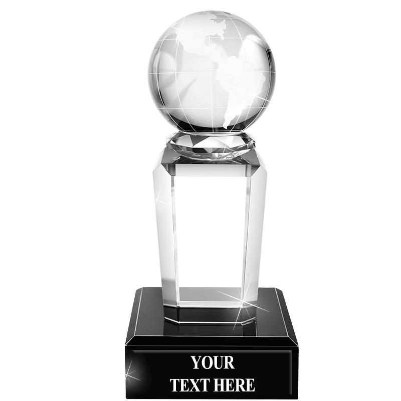 6" GLOBE ONXY PEDESTAL