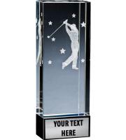 Golf Onyx Laser Crystal