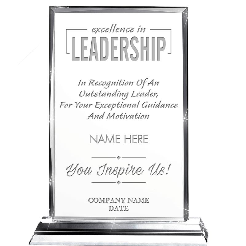 5X6.5 DILGENCE CRYSTAL LDRSHIP