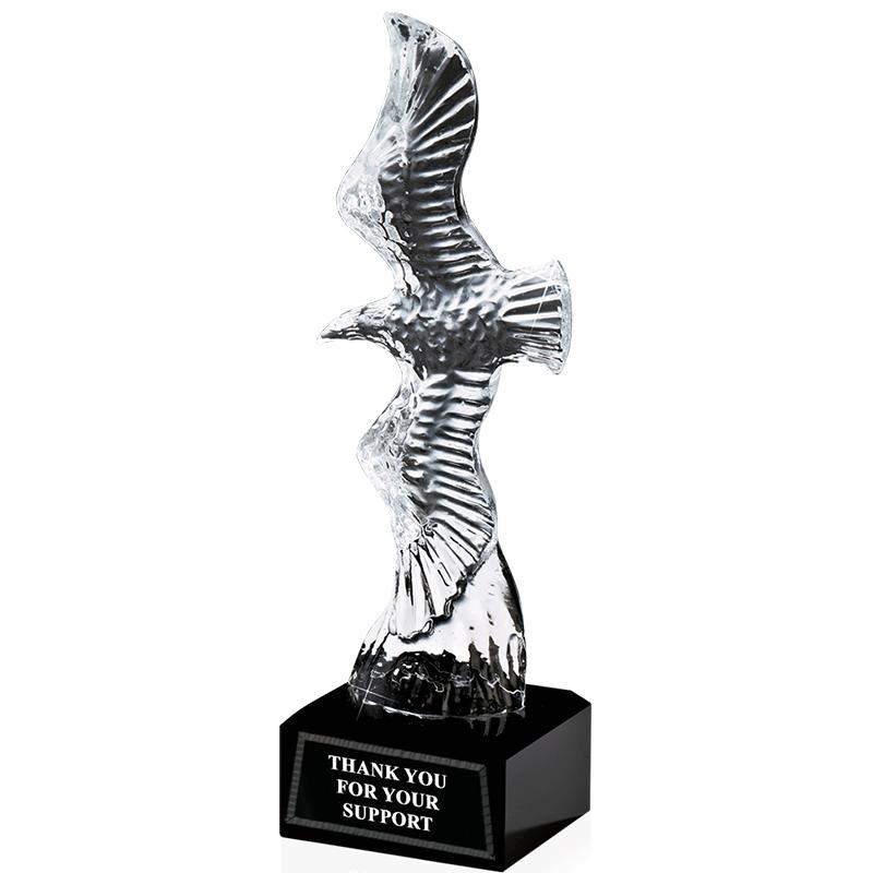 SOARING EAGLE CRYSTAL AWARD