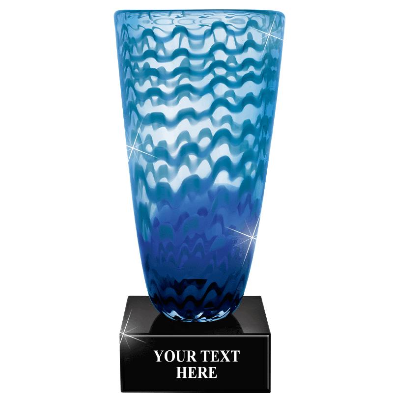 9.5" GRANDE TIDAL ART GLASS