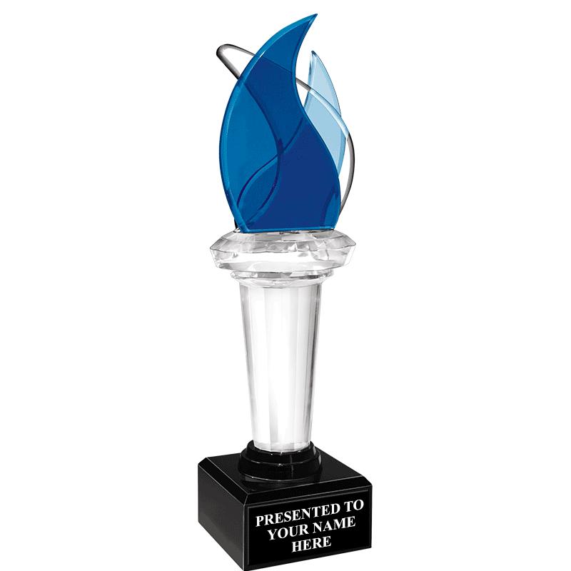 11.5" ICE TORCH CRYSTAL W/ONXY