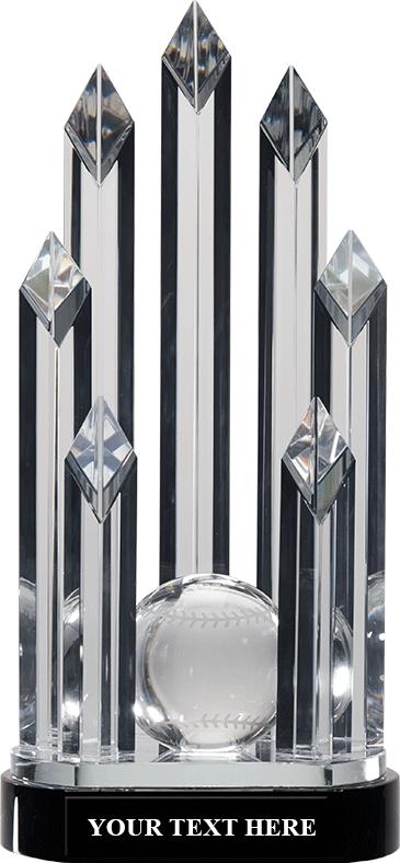Sports Crystals  Championship Baseball Crystal