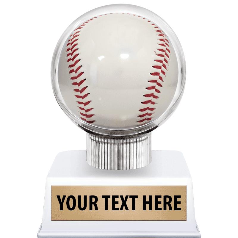 BASEBALL HLDR WHT CONTEMP BASE