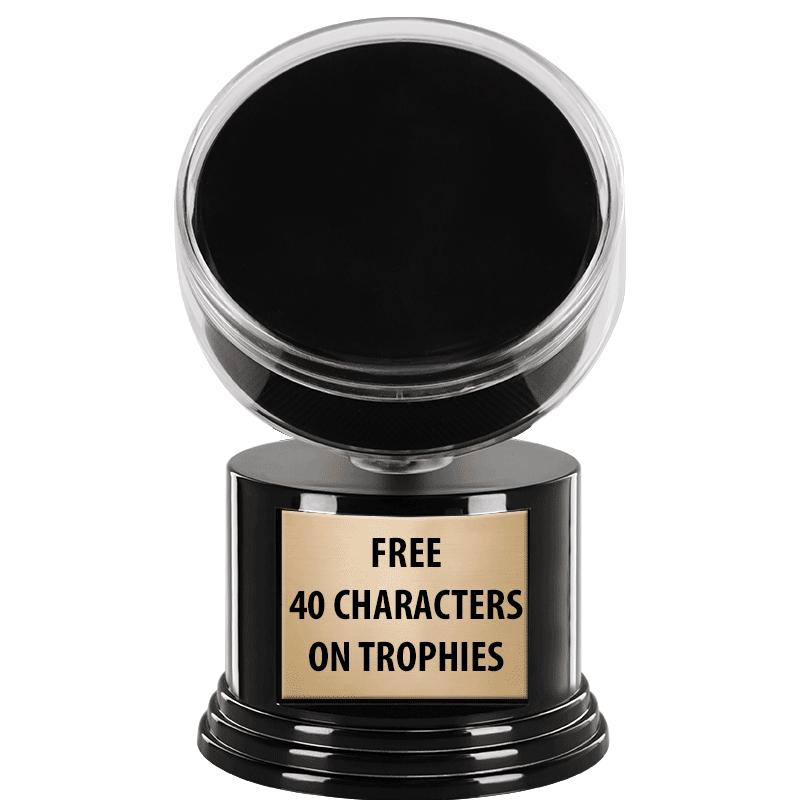 HOCKEY HLDR ROUND BLACK BASE