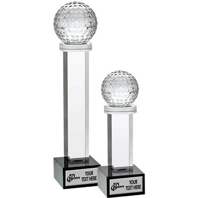 6" GOLF AUSTERITY CRYSTAL