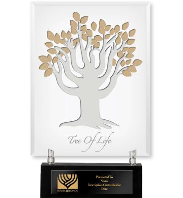 Tree Of Life Award Crystal