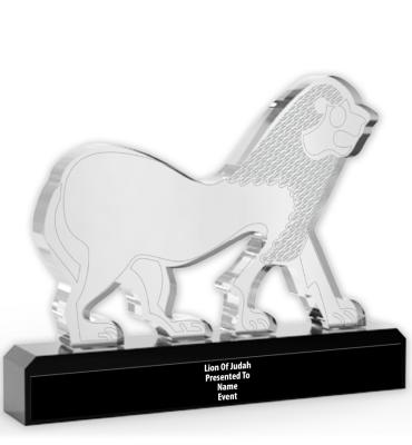 Lion Of Judah Statue Crystal