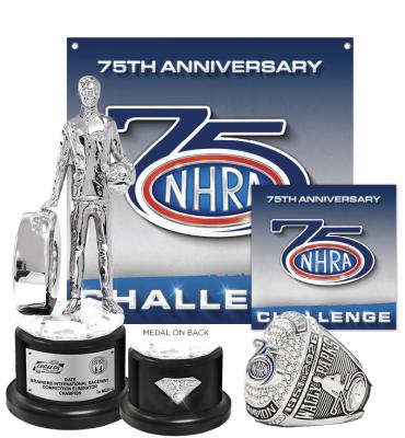 Package 4 NHRA TV Anniversary (4 Wallys)