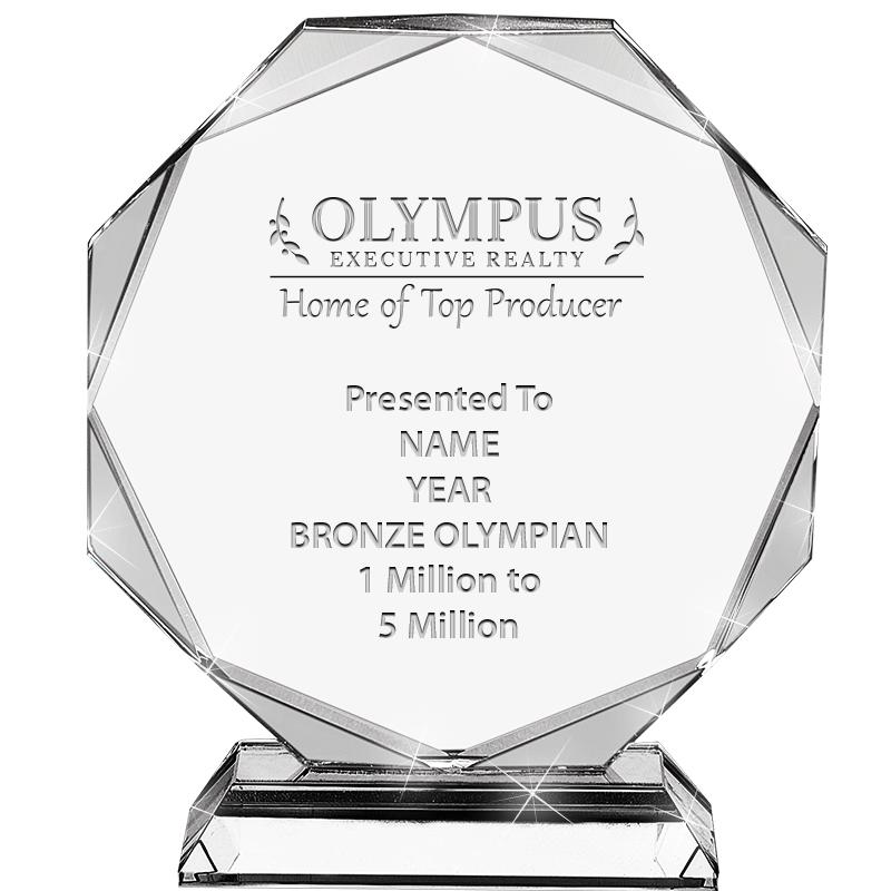 8.75" MAGNITUDE CRYSTAL