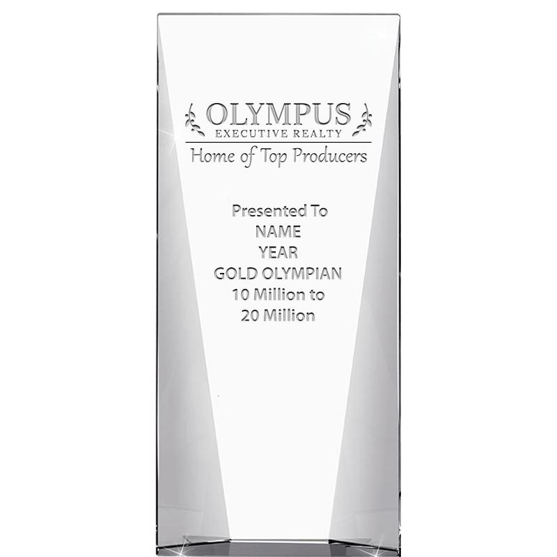 11" WATERFALL CRYSTAL