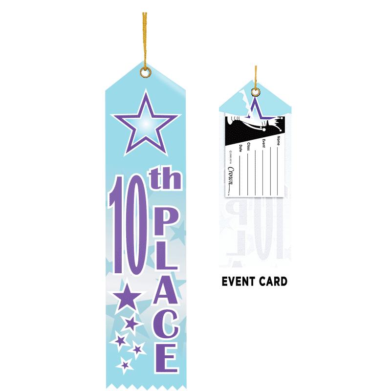 Color Splash Ribbons | 10th Place Ribbon