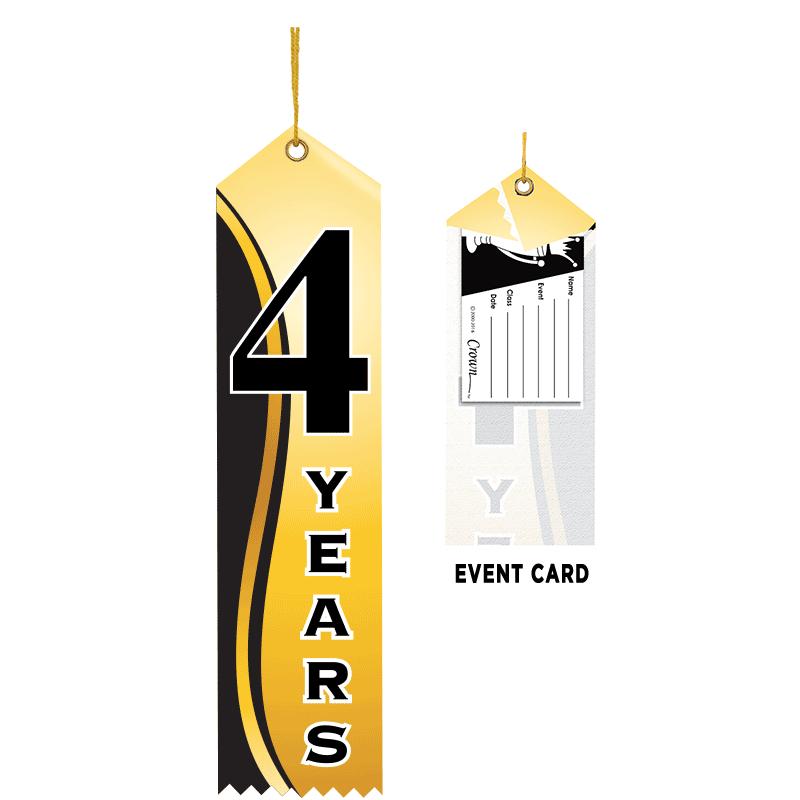 4 YEAR RECOGNITION COL SPL RIB