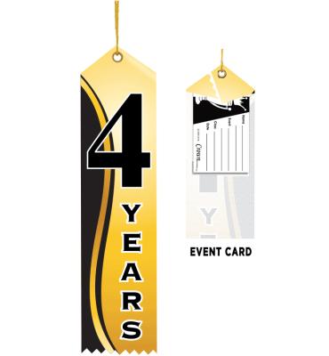 4 Year Recognition Ribbon
