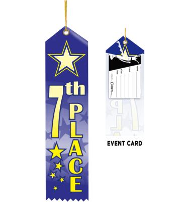 7th Place Color Splash Ribbon