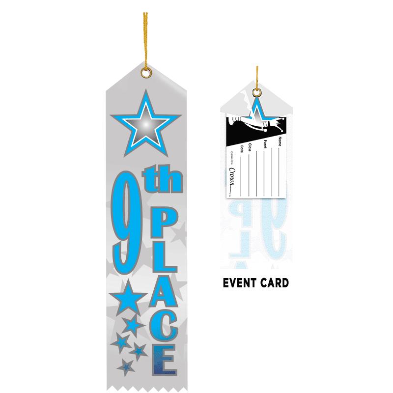 9TH PLACE COLOR SPLASH RIBBON
