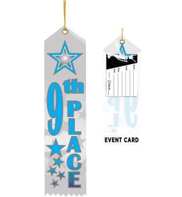 9th Place Color Splash Ribbon