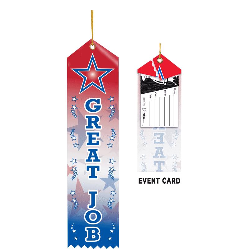 GREAT JOB COLOR SPLASH RIBBON