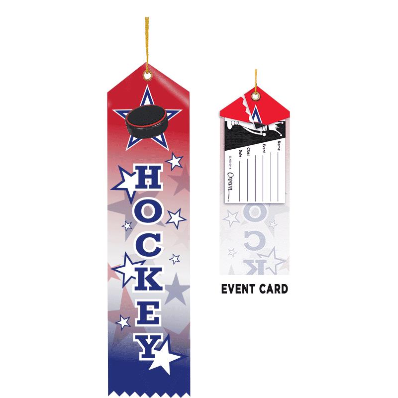 HOCKEY COLOR SPLASH RIBBON