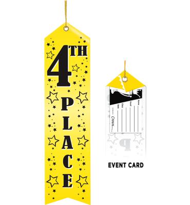 4th Place Award Ribbon