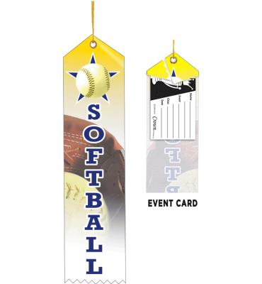 Softball Ribbon