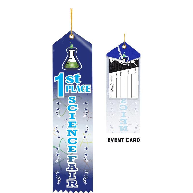 Science Fair Ribbons - Crown Awards