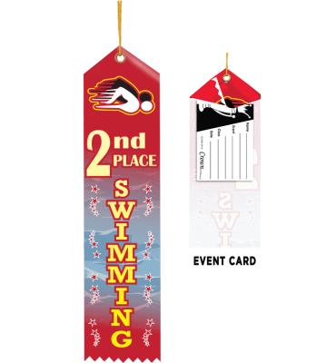 2nd Place Swim Ribbon