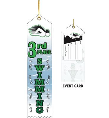 3rd Place Swim Ribbon
