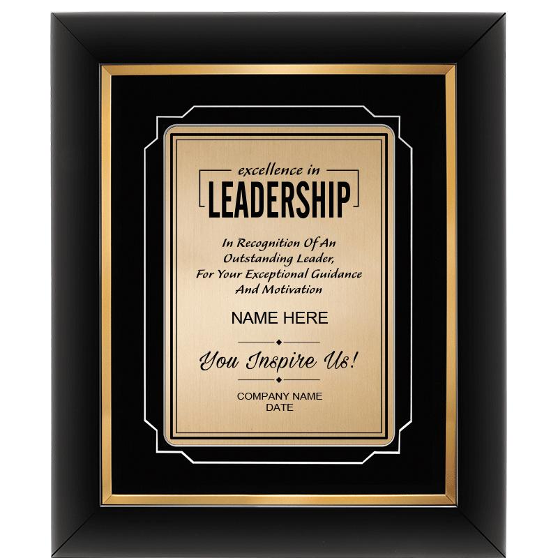 10x12 GOLD DECOR LEADERSHIP