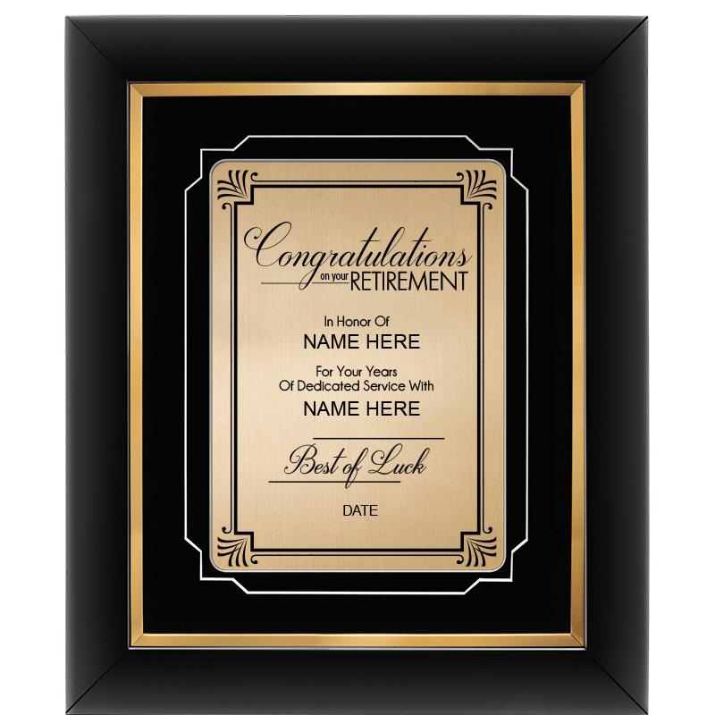 10x12 GOLD DECOR RETIREMENT