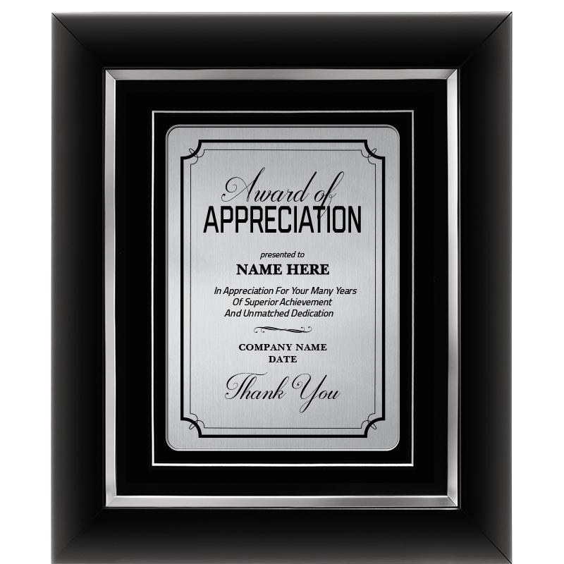 10x12 SLVR DECOR APPRECIATION