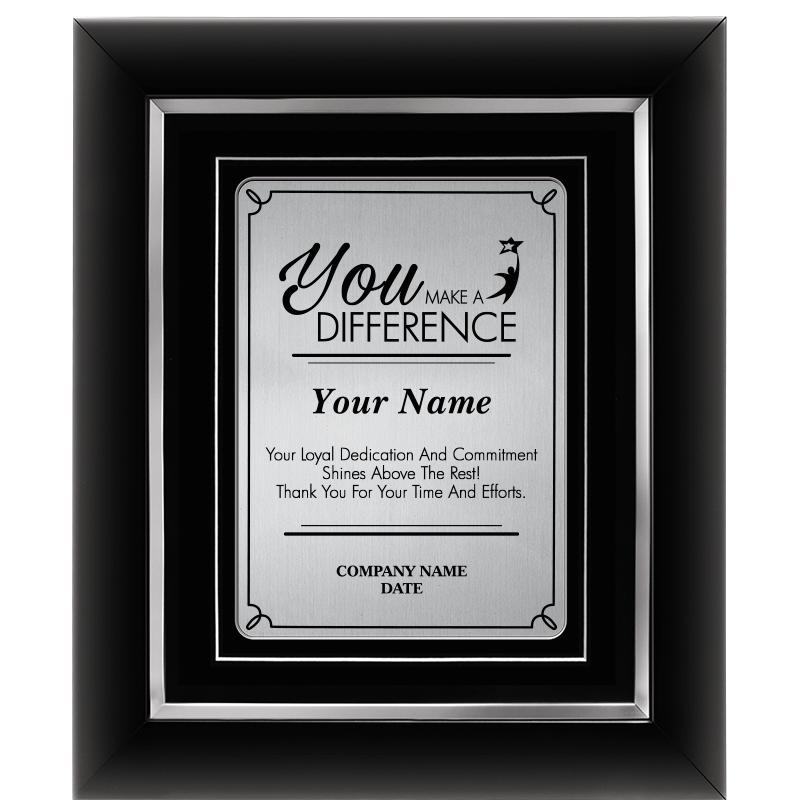 10x12 SLVR DECOR YOU MAKE DIFF