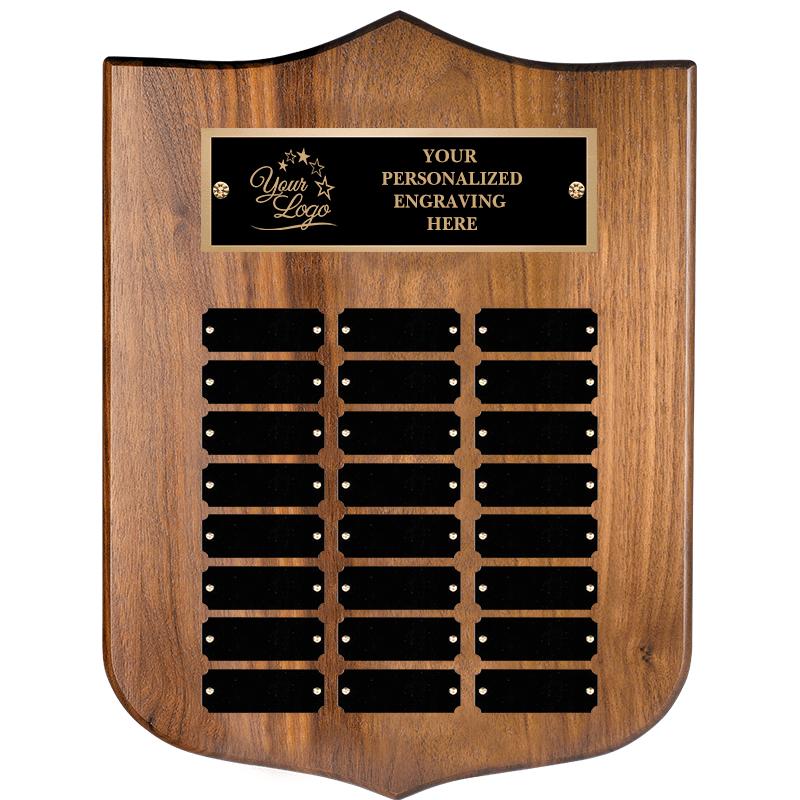 24PLATE-GENUINE WALNUT PERP PQ