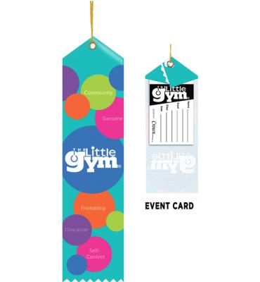 Blue Color Splash Affirmation The Little Gym Award Ribbon