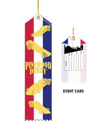 Pinewood Derby Ribbon